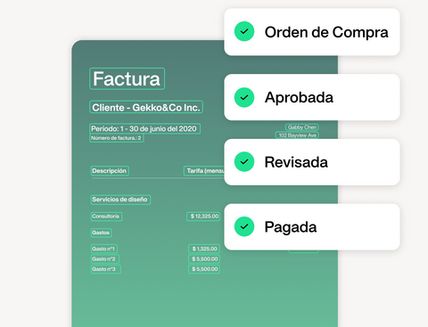 Cuentas a pagar y órdenes de compra